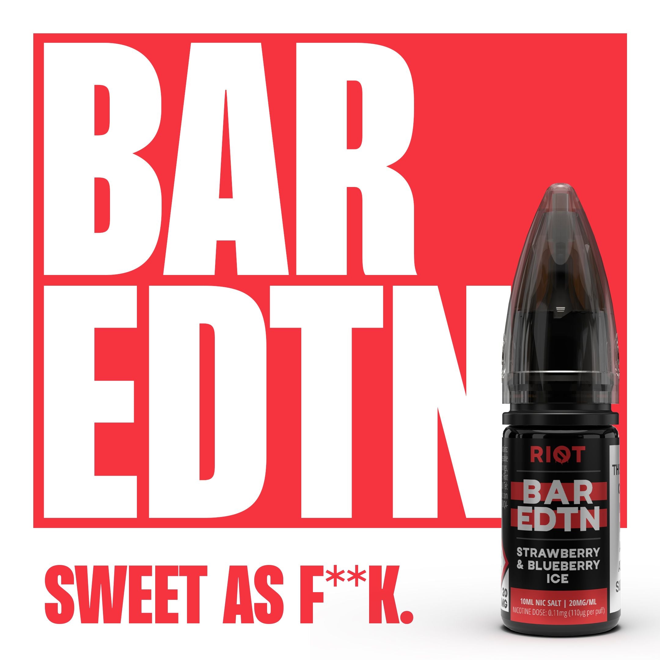 Riot Bar Edtn 10ml Nicotine Salts