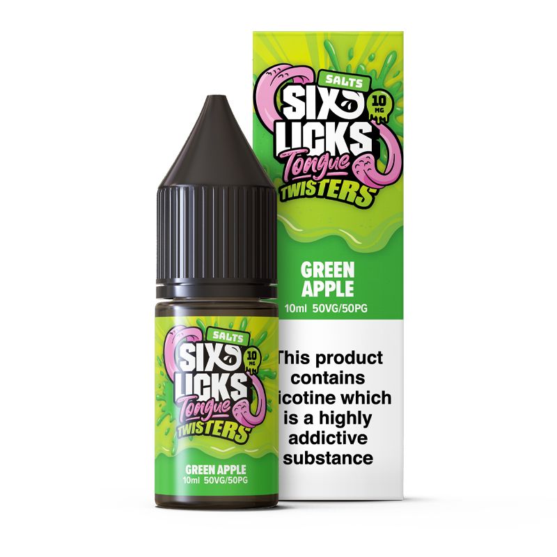 Six Licks Tongue Twisters Salts 10ml