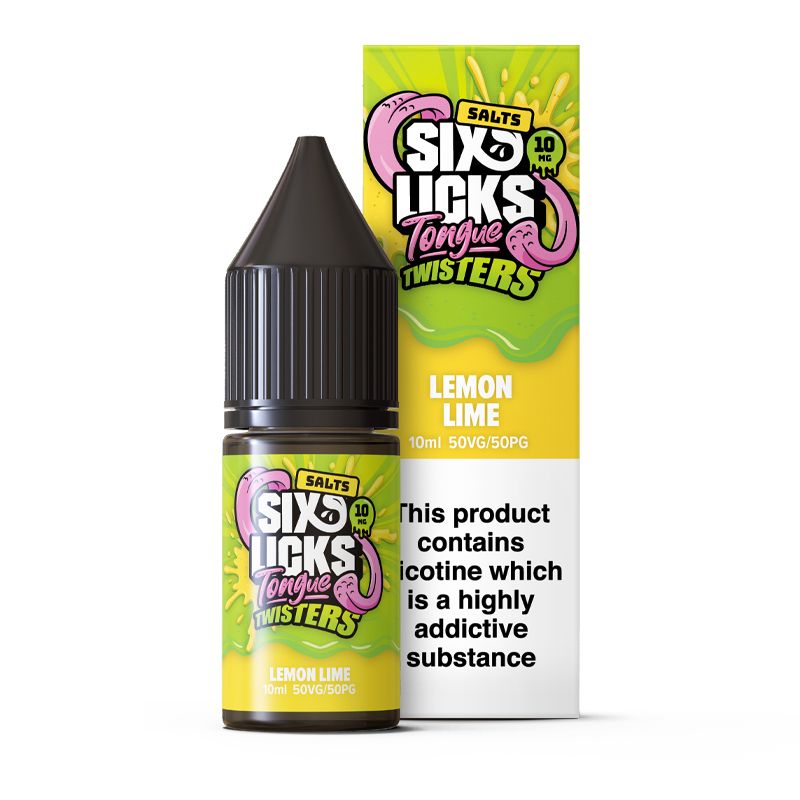 Six Licks Tongue Twisters Salts 10ml