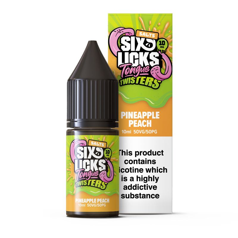 Six Licks Tongue Twisters Salts 10ml