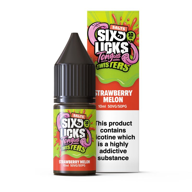 Six Licks Tongue Twisters Salts 10ml