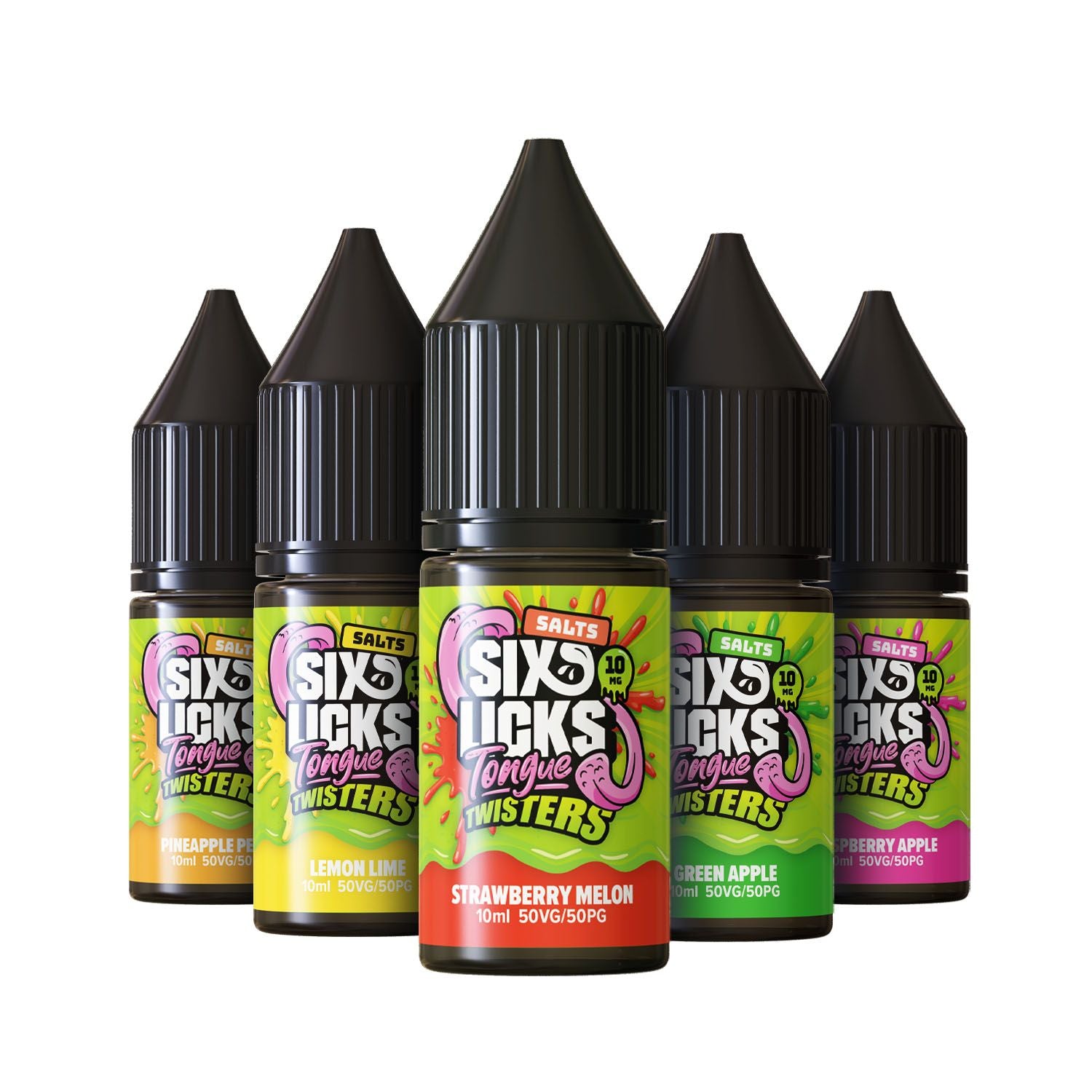 Six Licks Tongue Twisters Salts 10ml