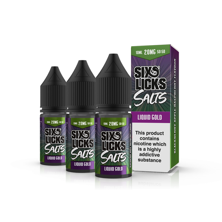 Six Licks Original 10ml Nicotine Salts
