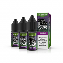 Six Licks Original 10ml Nicotine Salts
