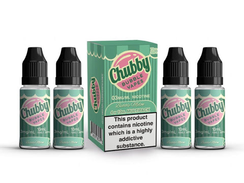 Chubby Bubble Vapes 4 x 10ml