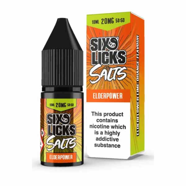 Six Licks Original 10ml Nicotine Salts