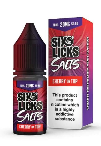 Six Licks Original 10ml Nicotine Salts
