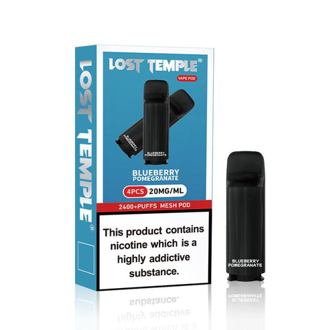 Lost Temple 600 Puff Prefilled Pods 4 Pack
