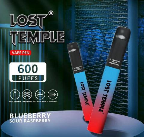 Lost Temple Pod System with 600 puffs Pre Filled Pod