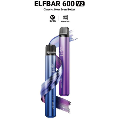 Elfbar 600V2 Disposable Vape 20MG