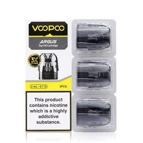 Voopoo Argus Top Fill Pods 3ml The Vape Lounge Voopoo Argus Top Fill Pods 3ml The Vape Lounge