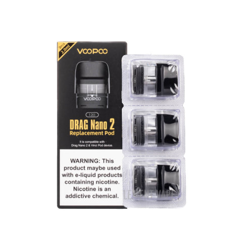 Voopoo Drag Nano 2 Replacement Pods 1.2