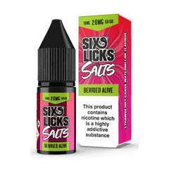 Six Licks Original 10ml Nicotine Salts